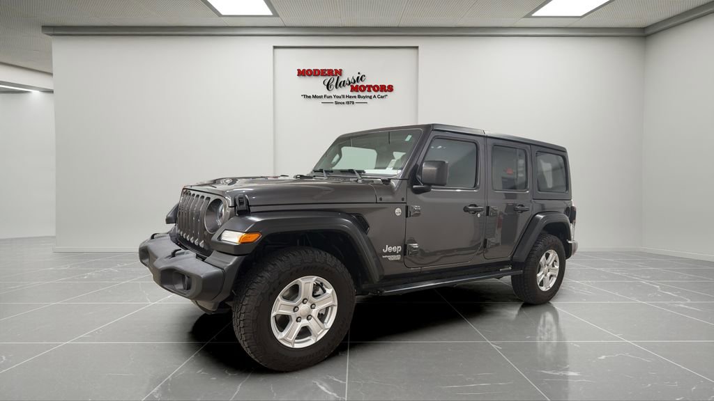 Used 2020 Jeep Wrangler Unlimited Sport S AWD/4WD image 2
