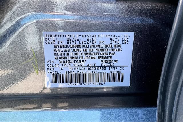 New 2026 Nissan Sentra SV w/ SV Convenience Package FWD image 13