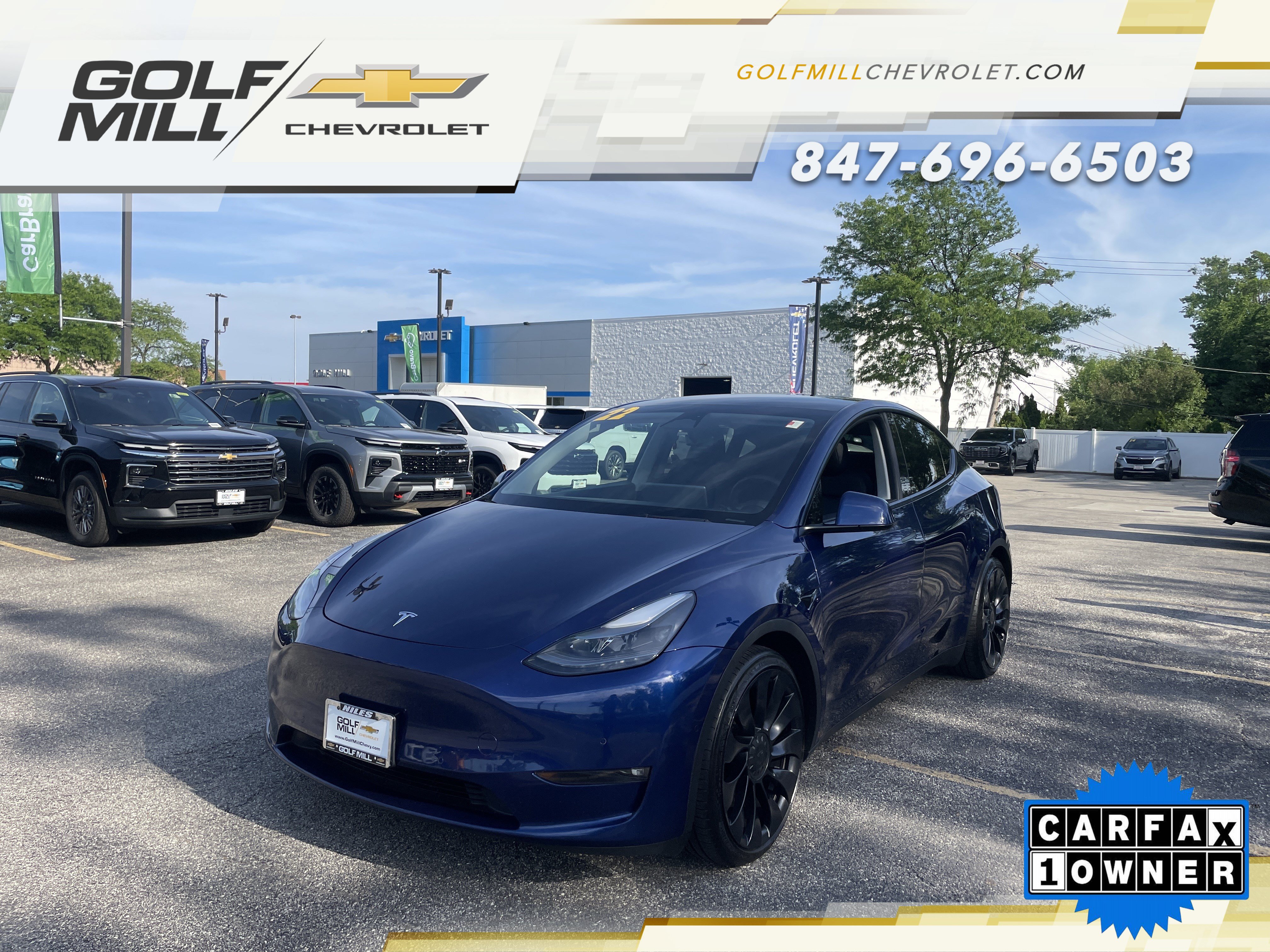 Used 2022 Tesla Model Y Performance AWD/4WD image 1