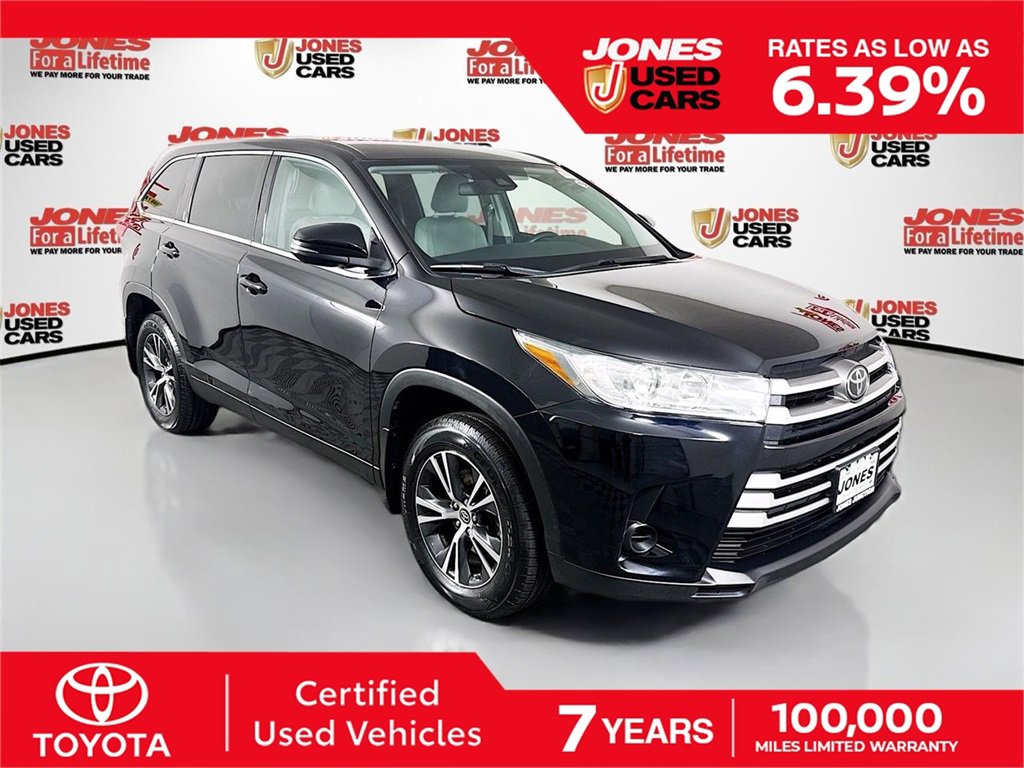 Certified 2019 Toyota Highlander LE