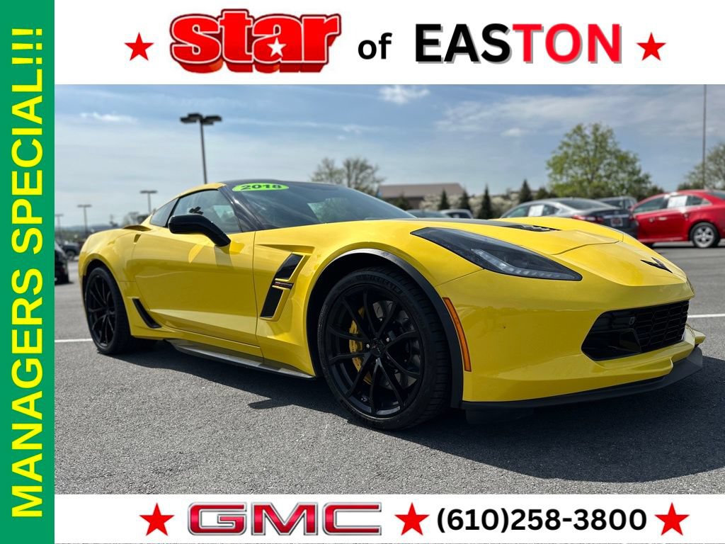 Certified 2018 Chevrolet Corvette Grand Sport RWD 360° Tour