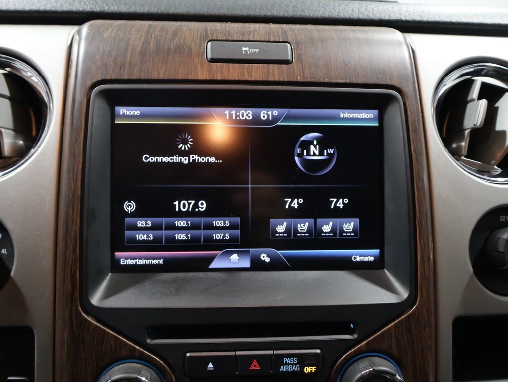 Used 2014 Ford F150 Lariat w/ Lariat Chrome Package image 27