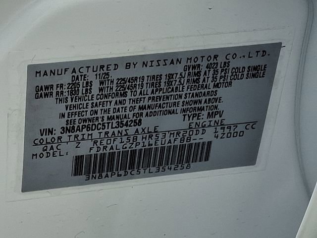 New 2026 Nissan Kicks SR w/ SR Premium Package FWD image 22