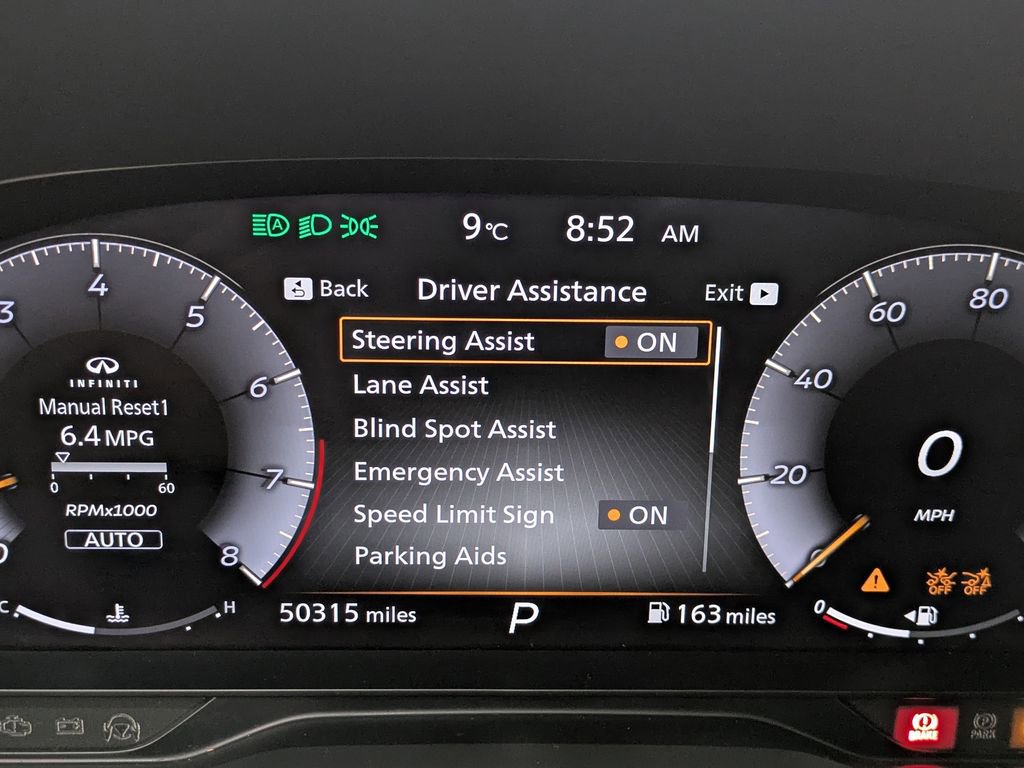 Used 2022 INFINITI QX60 Sensory image 12