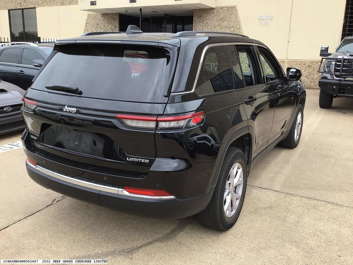 Used 2022 Jeep Grand Cherokee Limited AWD/4WD image 5