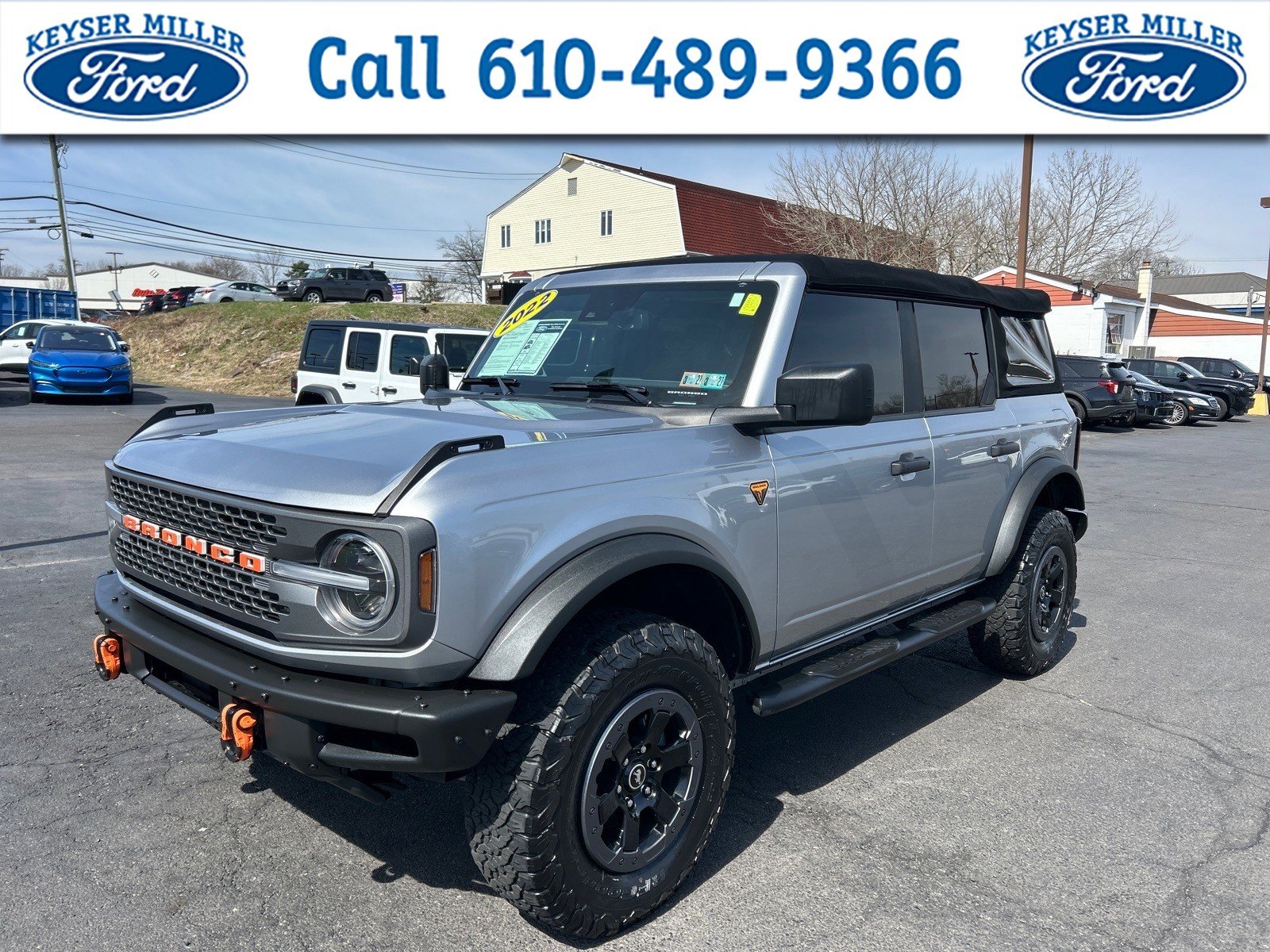 Certified 2022 Ford Bronco Badlands image 1