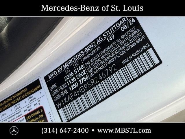 Certified 2025 Mercedes-Benz C 300 4MATIC Sedan image 24