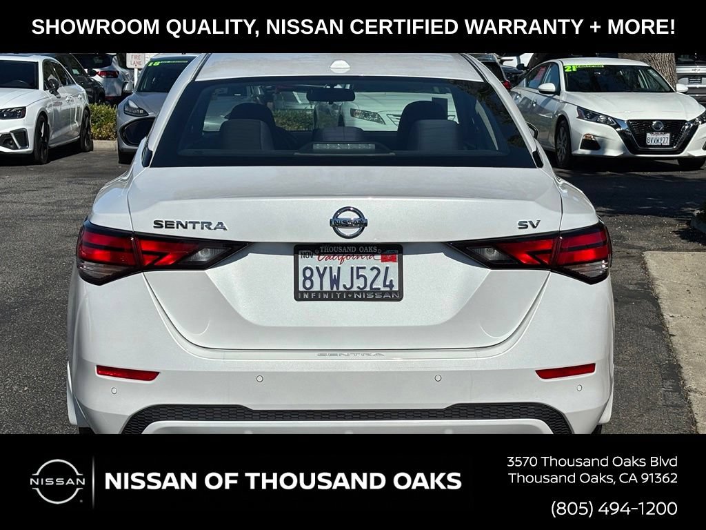 Certified 2021 Nissan Sentra SV FWD image 5