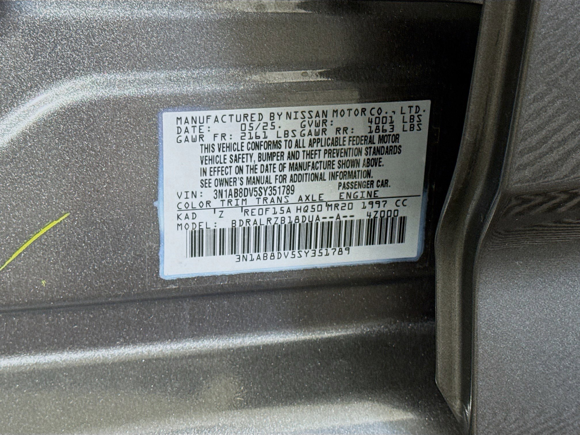 Used 2025 Nissan Sentra SR image 40