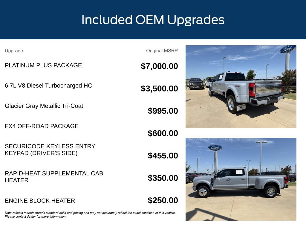 Used 2026 Ford F450 Platinum w/ Platinum Plus Package AWD/4WD image 11
