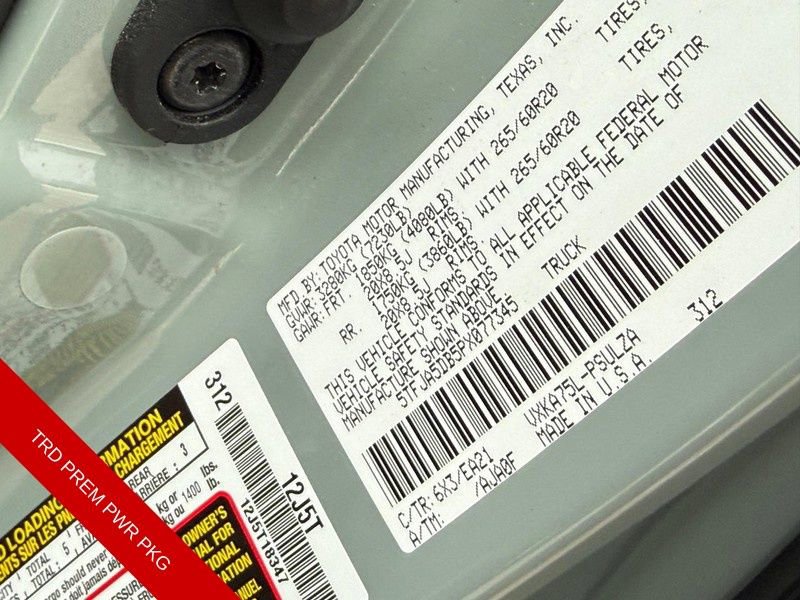 Used 2023 Toyota Tundra Limited w/ TRD Off-Road Package image 32