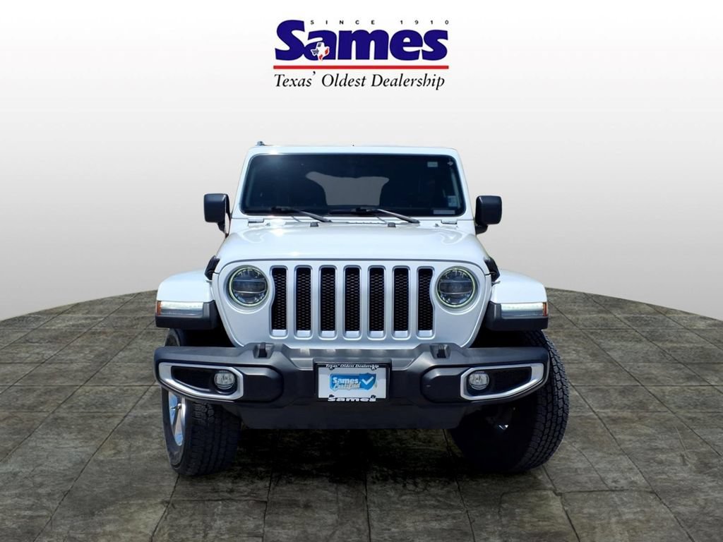 Used 2021 Jeep Wrangler Unlimited Sahara AWD/4WD image 2