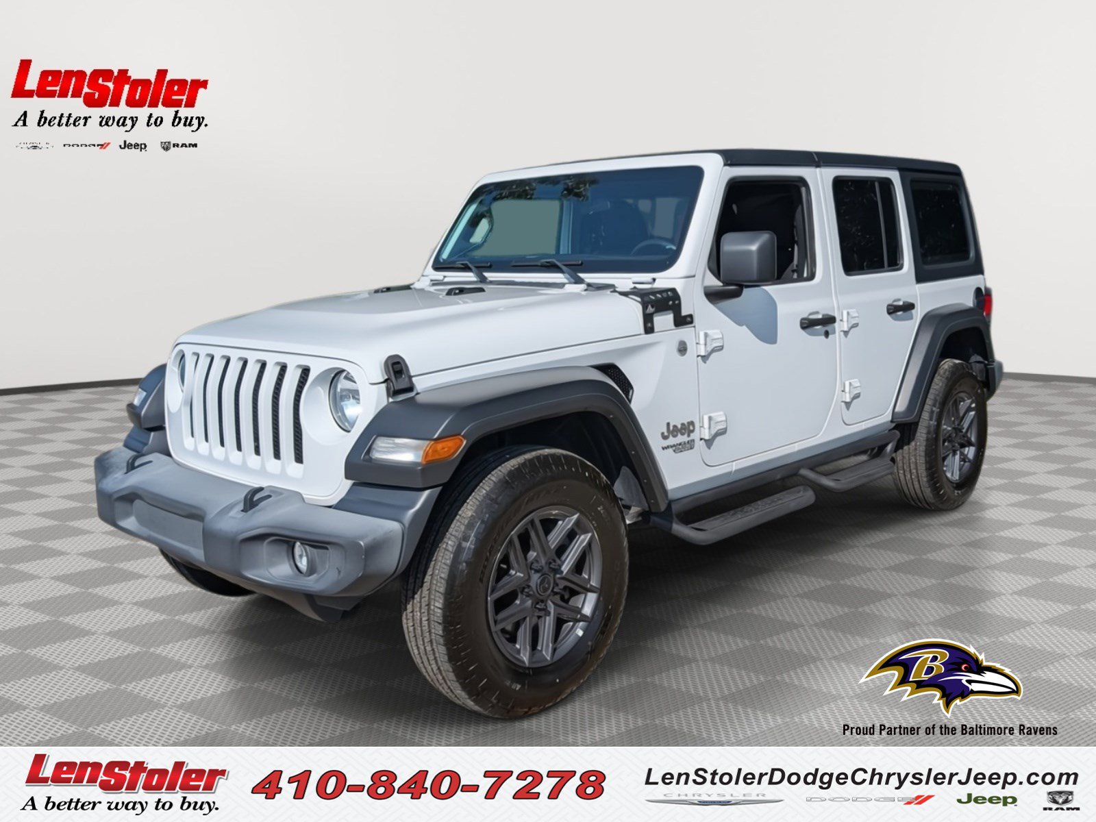 Used 2021 Jeep Wrangler Unlimited Sport image 1