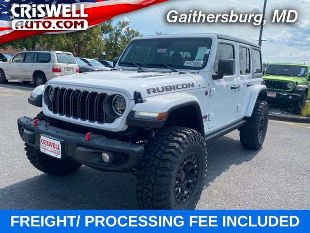 New 2025 Jeep Wrangler Unlimited Rubicon w/ Safety Group AWD/4WD image 1