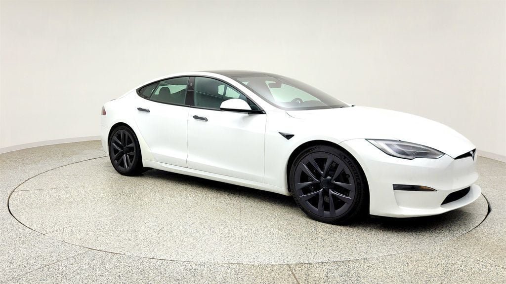 Used 2021 Tesla Model S Plaid AWD/4WD image 3