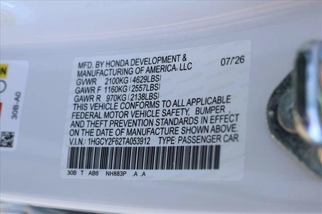 New 2026 Honda Accord EX-L image 24