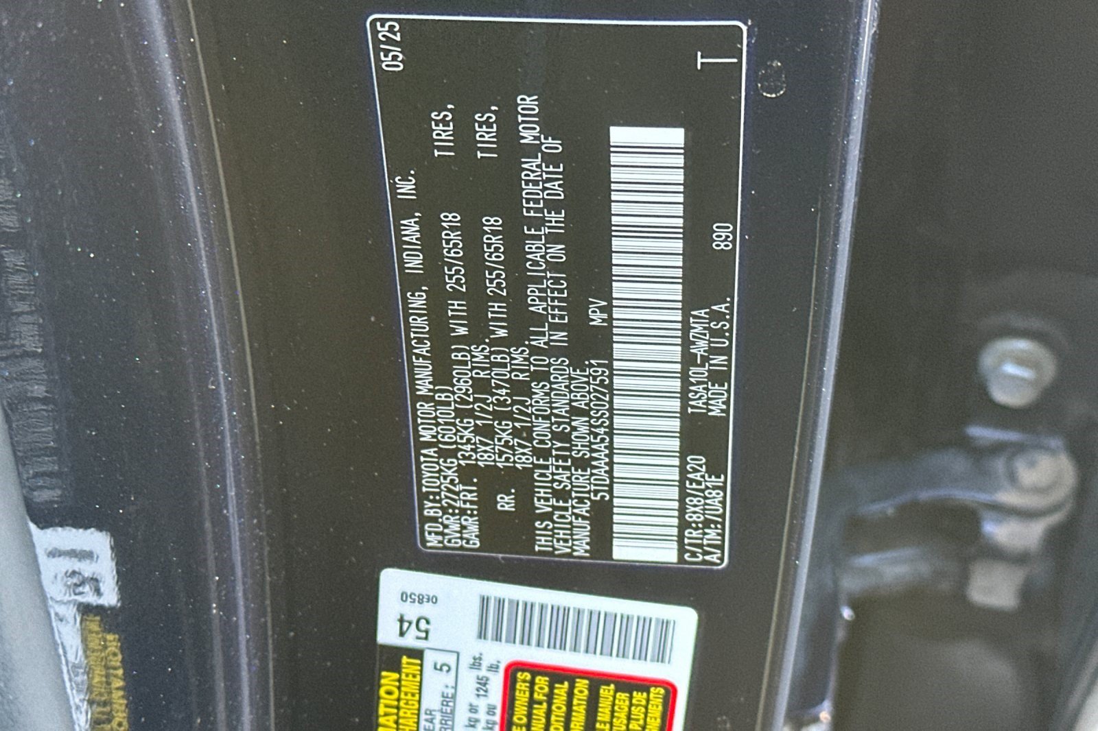 Used 2025 Toyota Grand Highlander FWD image 26