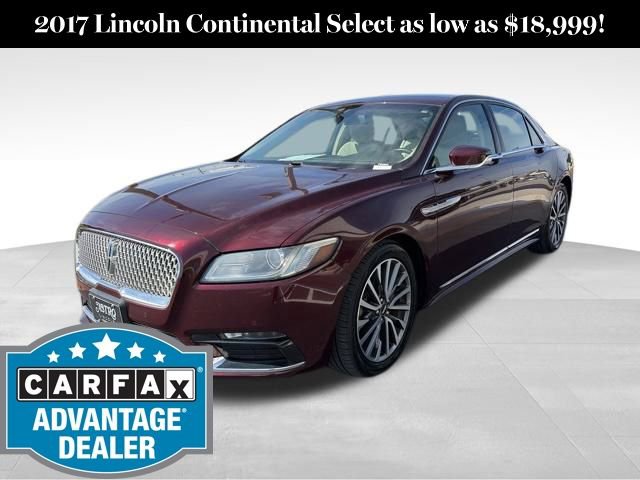 Used 2017 Lincoln Continental Select