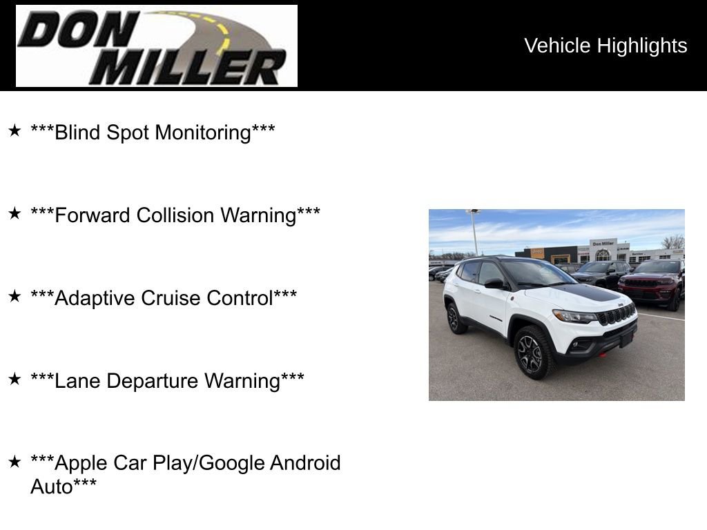 New 2026 Jeep Compass Trailhawk image 28