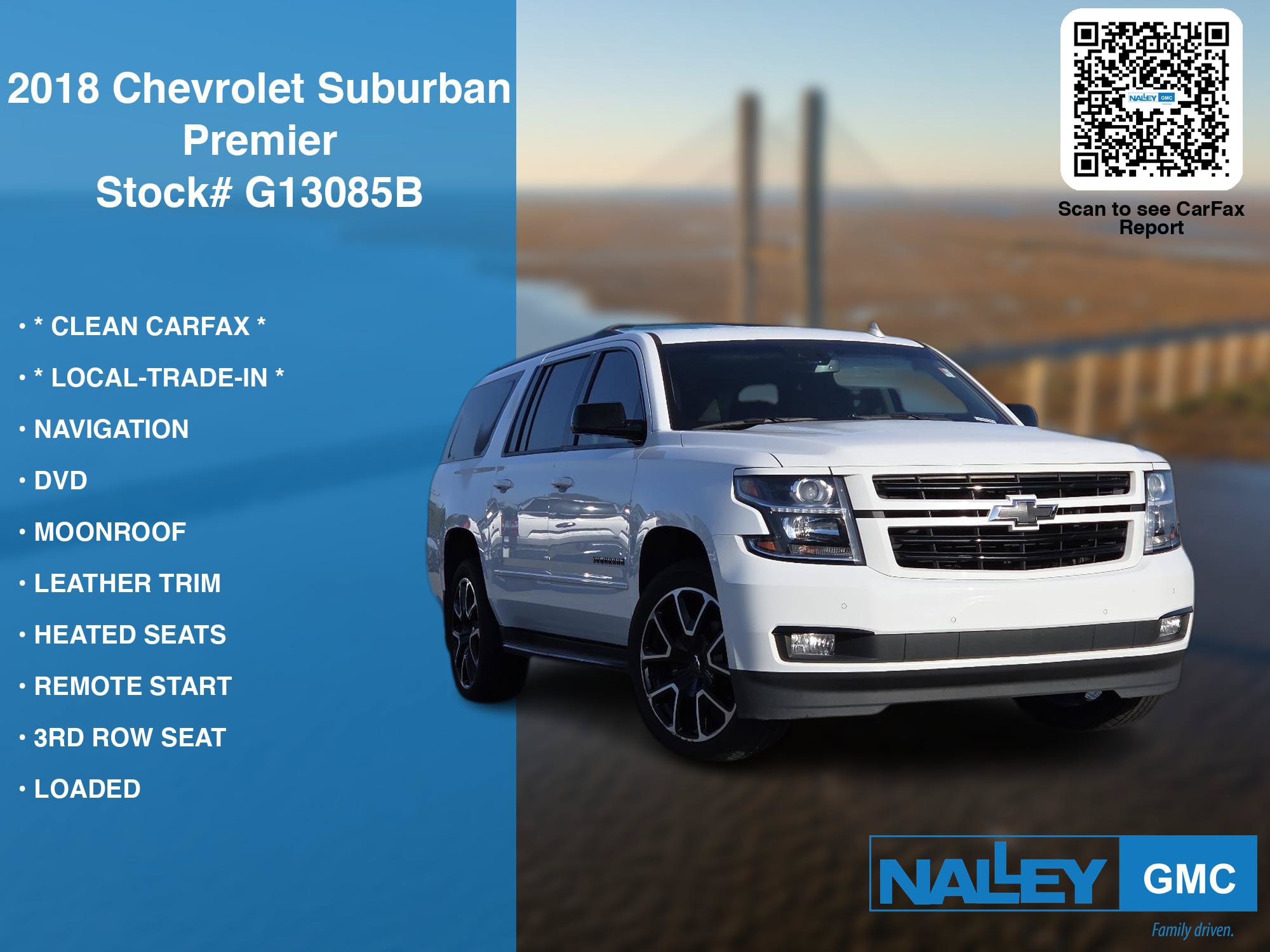 Used 2018 Chevrolet Suburban Premier AWD/4WD image 7