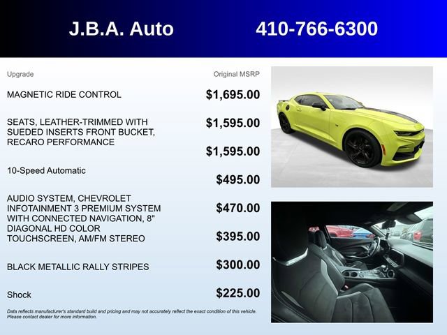 Used 2020 Chevrolet Camaro SS image 5