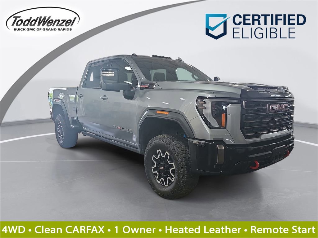 Certified 2024 GMC Sierra 2500 AT4X w/ Snow Plow Prep/Camper Package AWD/4WD image 1