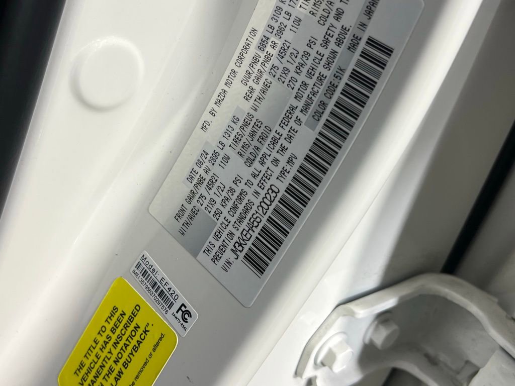 Used 2025 MAZDA CX-90 Plug-In Hybrid w/ Premium Plus image 37