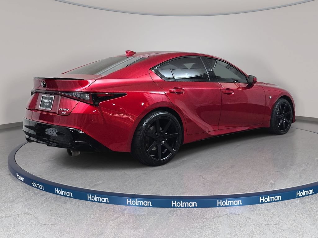 Certified 2022 Lexus IS 350 F Sport w/ Navigation Package AWD/4WD image 6