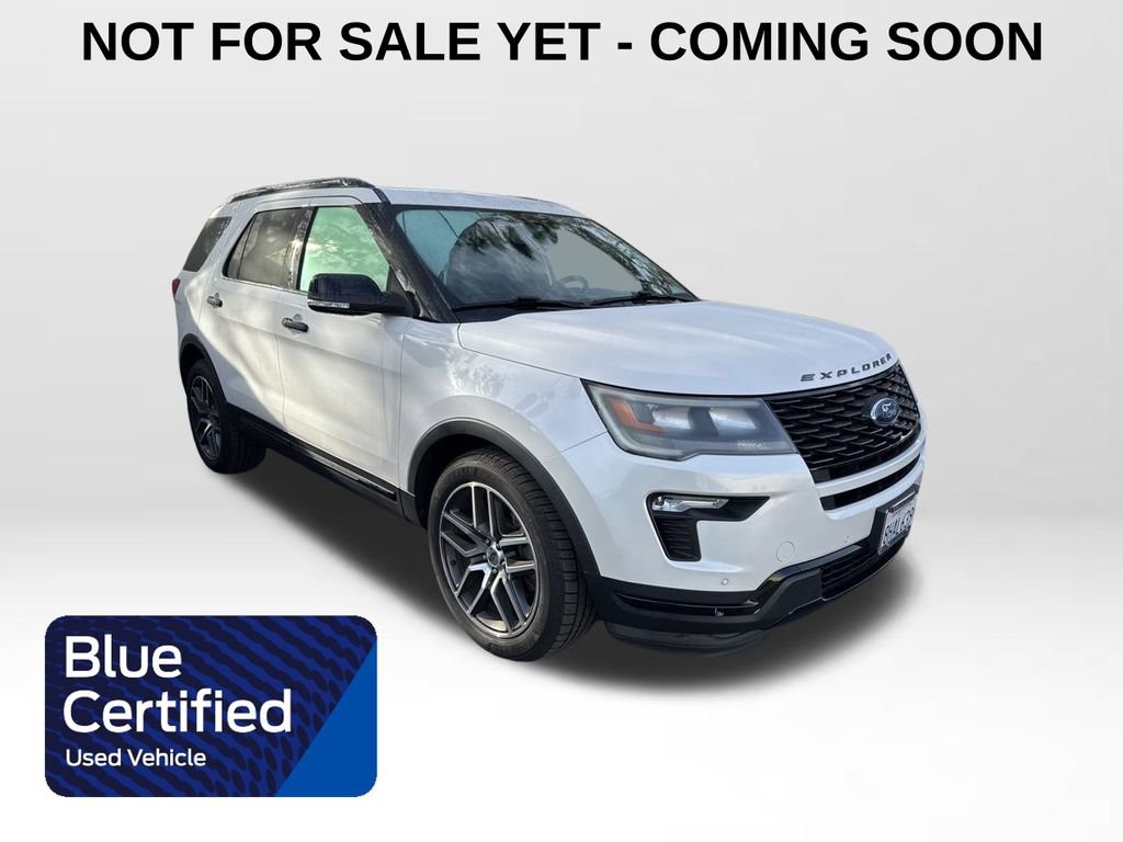 Certified 2018 Ford Explorer Sport