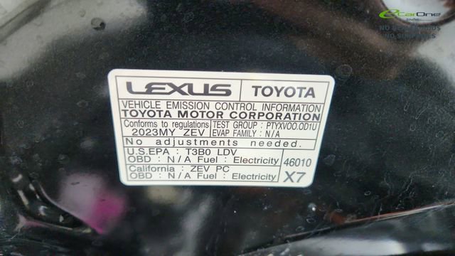 Used 2023 Lexus RZ 450e Premium w/ Technology Package image 61