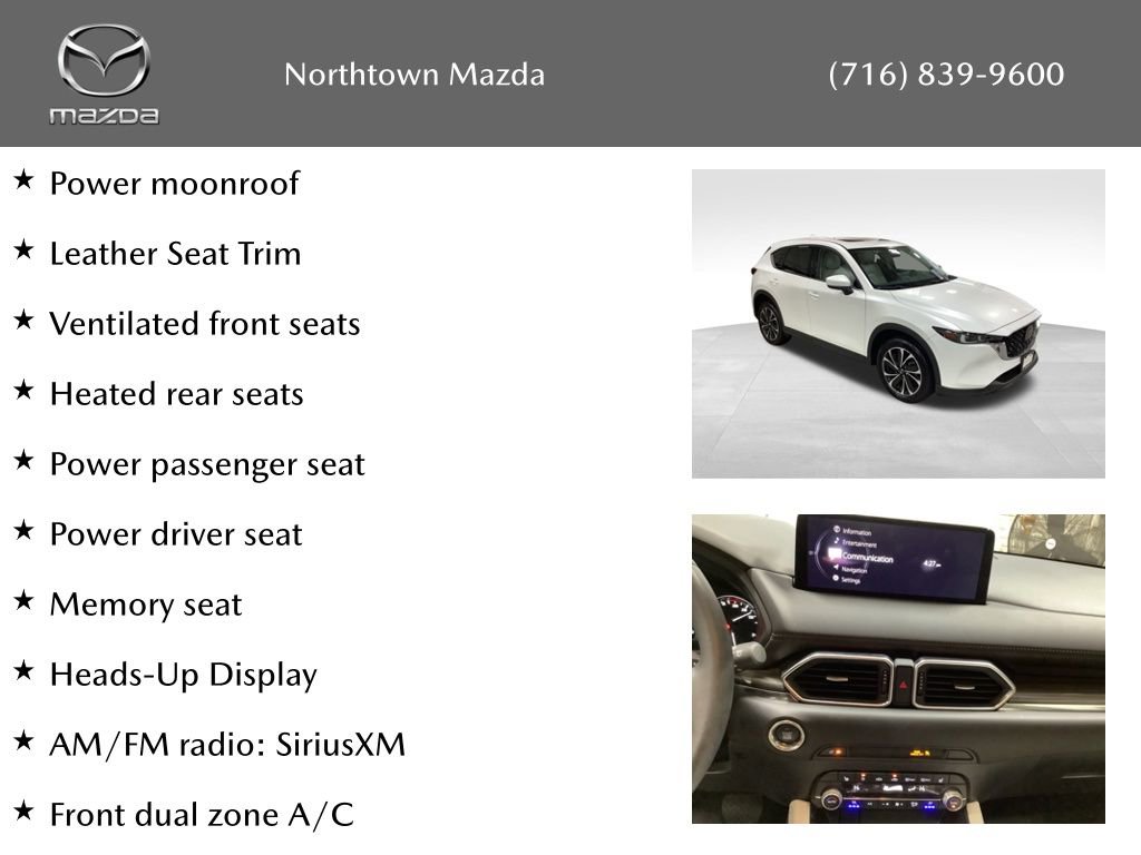 Certified 2023 MAZDA CX-5 AWD 2.5 S w/ Premium Plus Pkg image 10