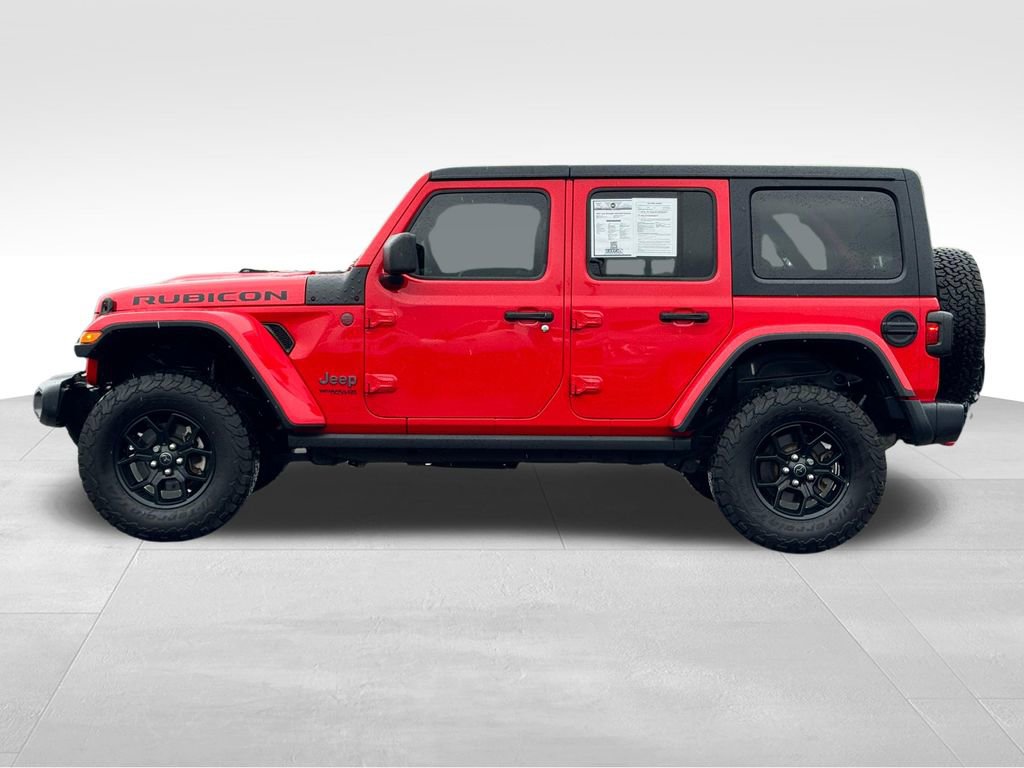 Used 2021 Jeep Wrangler Unlimited Rubicon w/ Uconnect 4C Nav & Sound Group AWD/4WD image 4