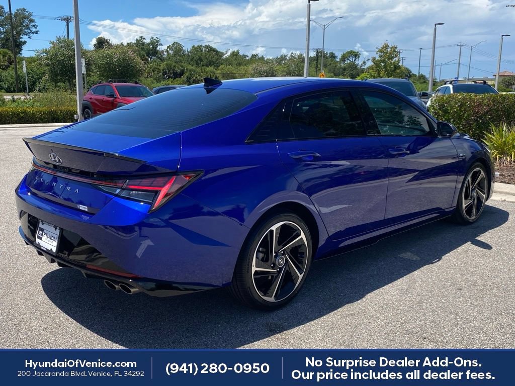 Certified 2021 Hyundai Elantra N Line FWD image 11