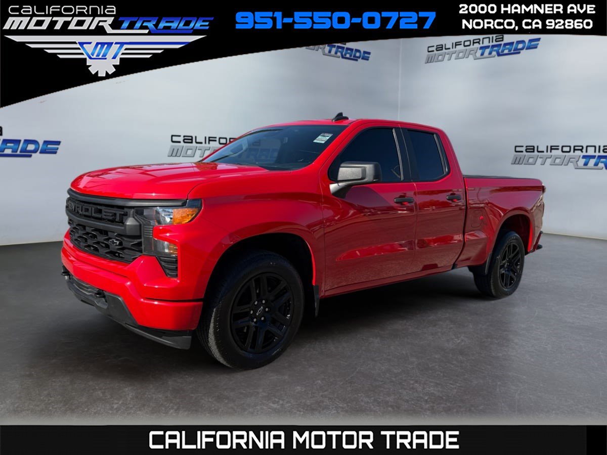 Used 2023 Chevrolet Silverado 1500 Custom w/ LPO, Dark Essentials Package image 1