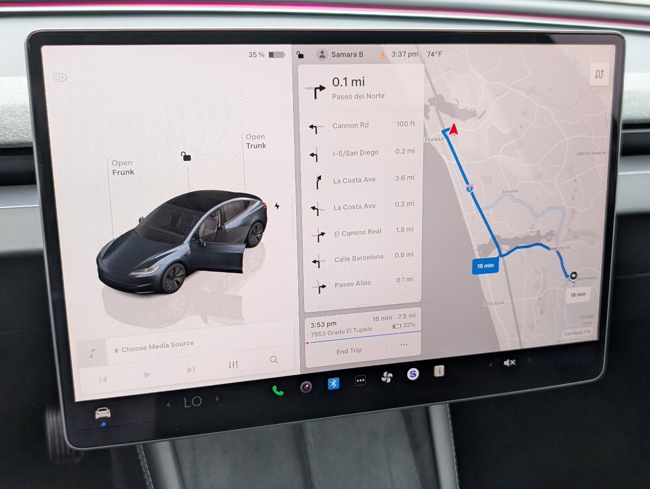 Used 2025 Tesla Model 3 Long Range RWD image 16