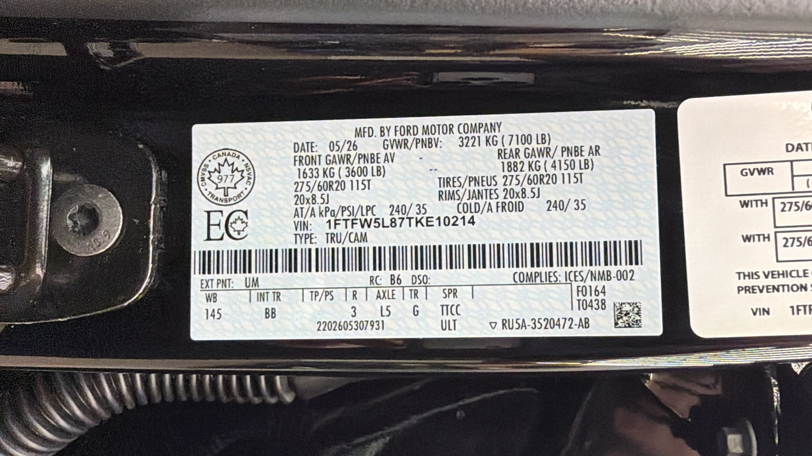 Used 2026 Ford F150 Lariat AWD/4WD image 42