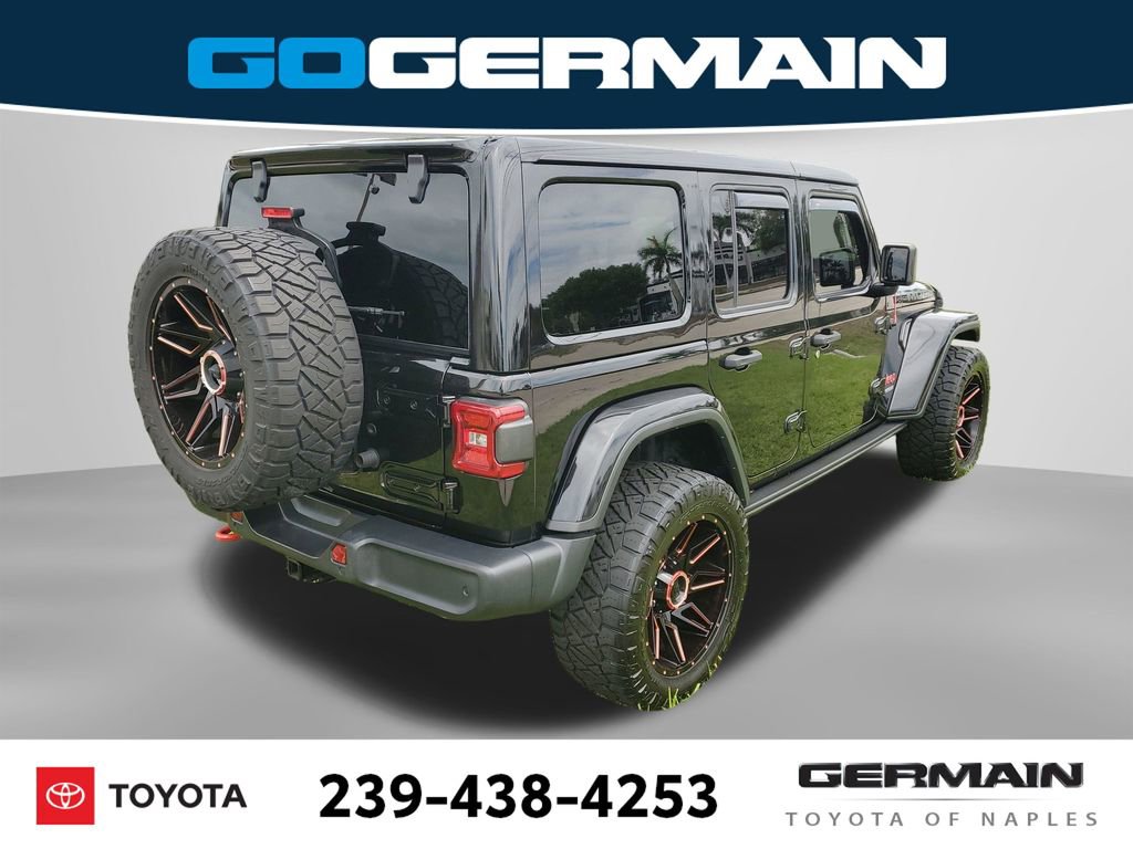 Used 2018 Jeep Wrangler Unlimited Sahara w/ Quick Order Package 24M Moab image 9