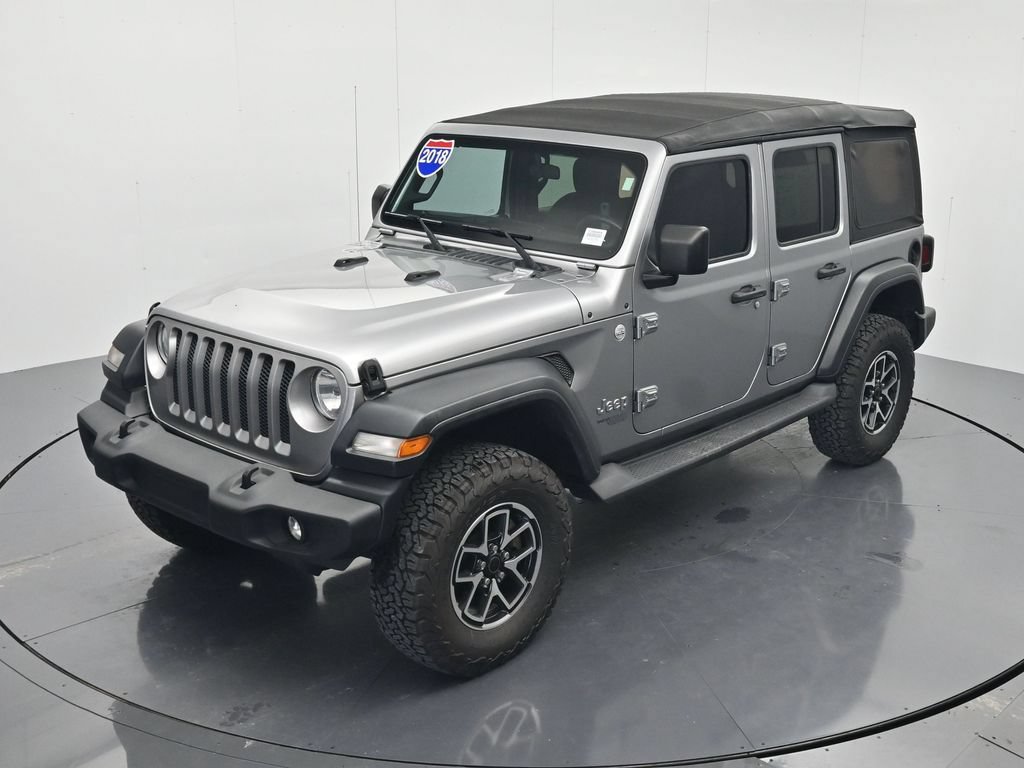 Used 2018 Jeep Wrangler Unlimited Sport S AWD/4WD image 28