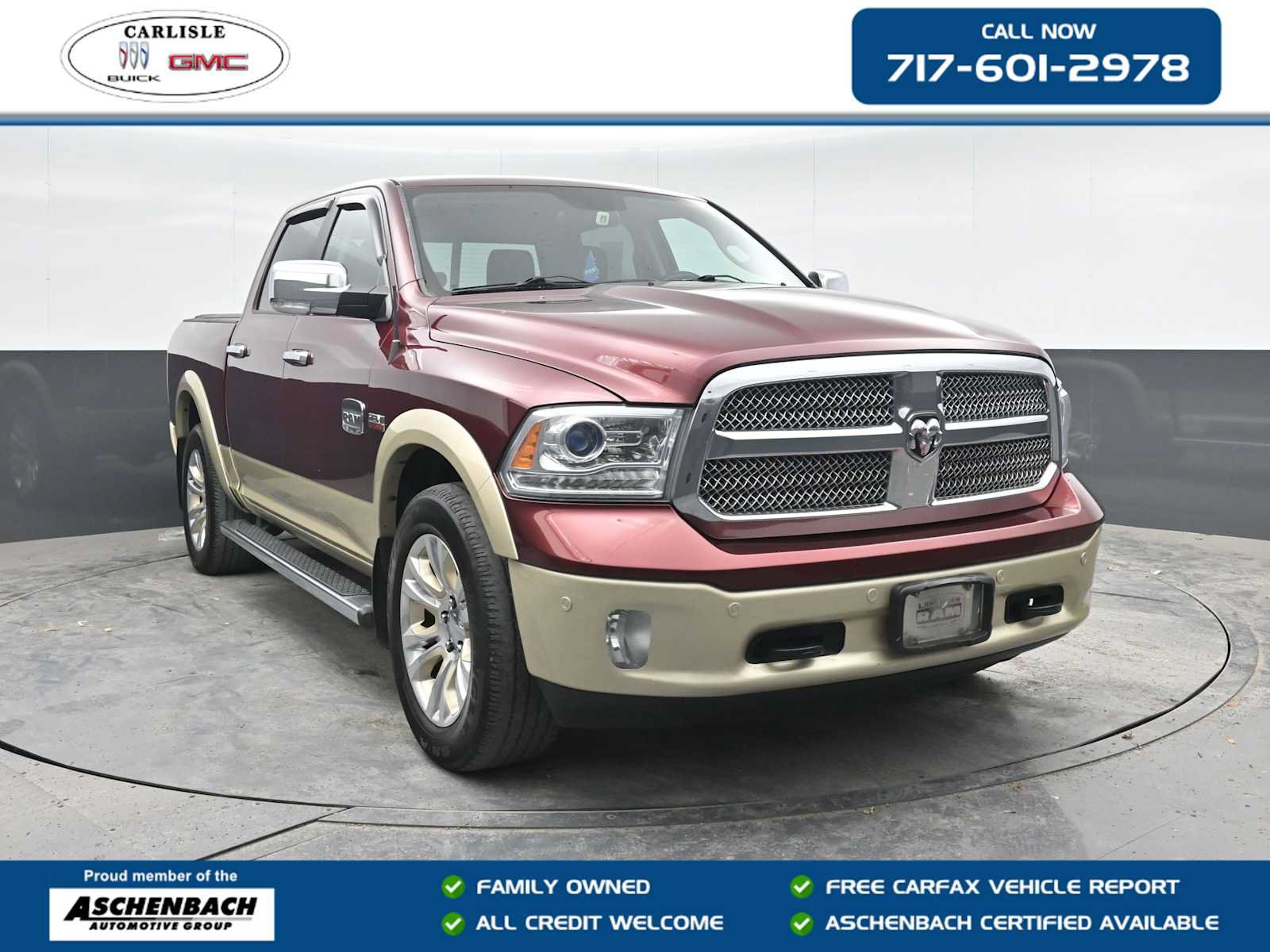 Used 2016 RAM 1500 Laramie Longhorn w/ Convenience Group AWD/4WD image 1