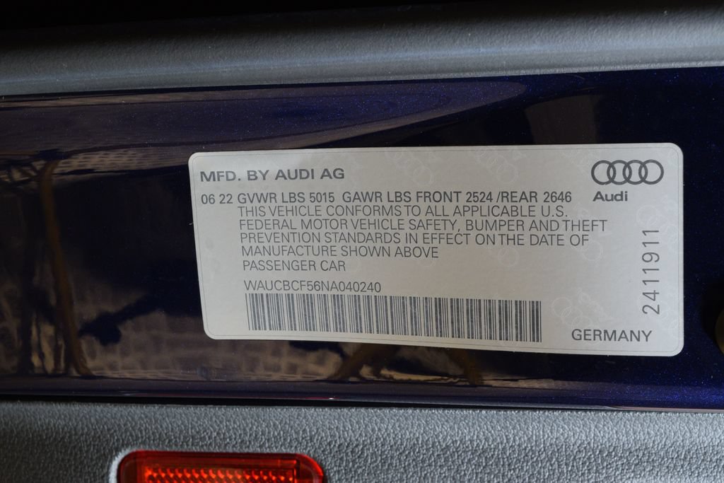 Used 2022 Audi A5 2.0T Premium Plus AWD/4WD image 40