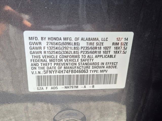Used 2015 Honda Pilot EX-L image 27