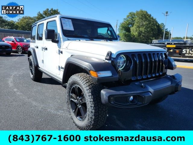 Used 2020 Jeep Wrangler Unlimited Willys image 1