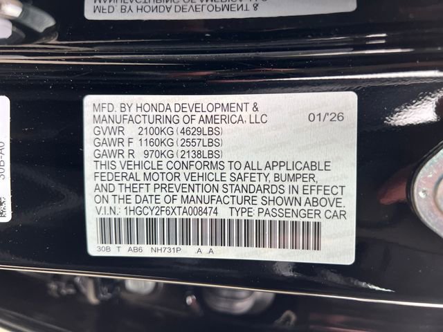 New 2026 Honda Accord EX-L image 18