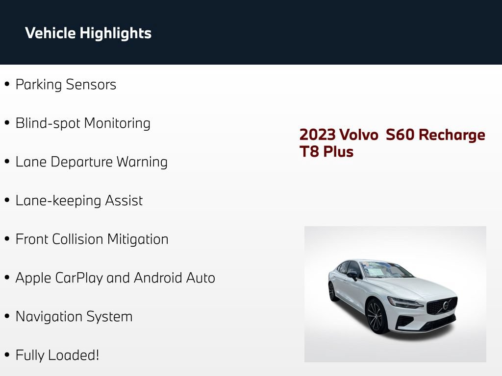 Used 2023 Volvo S60 T8 Plus AWD/4WD image 66