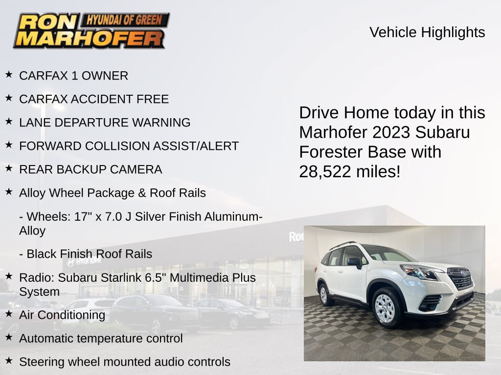 Used 2023 Subaru Forester AWD/4WD image 14