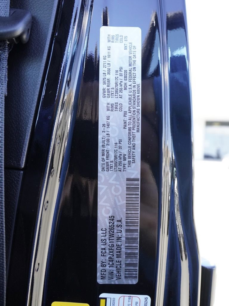 New 2026 Jeep Wrangler Unlimited Rubicon AWD/4WD image 31