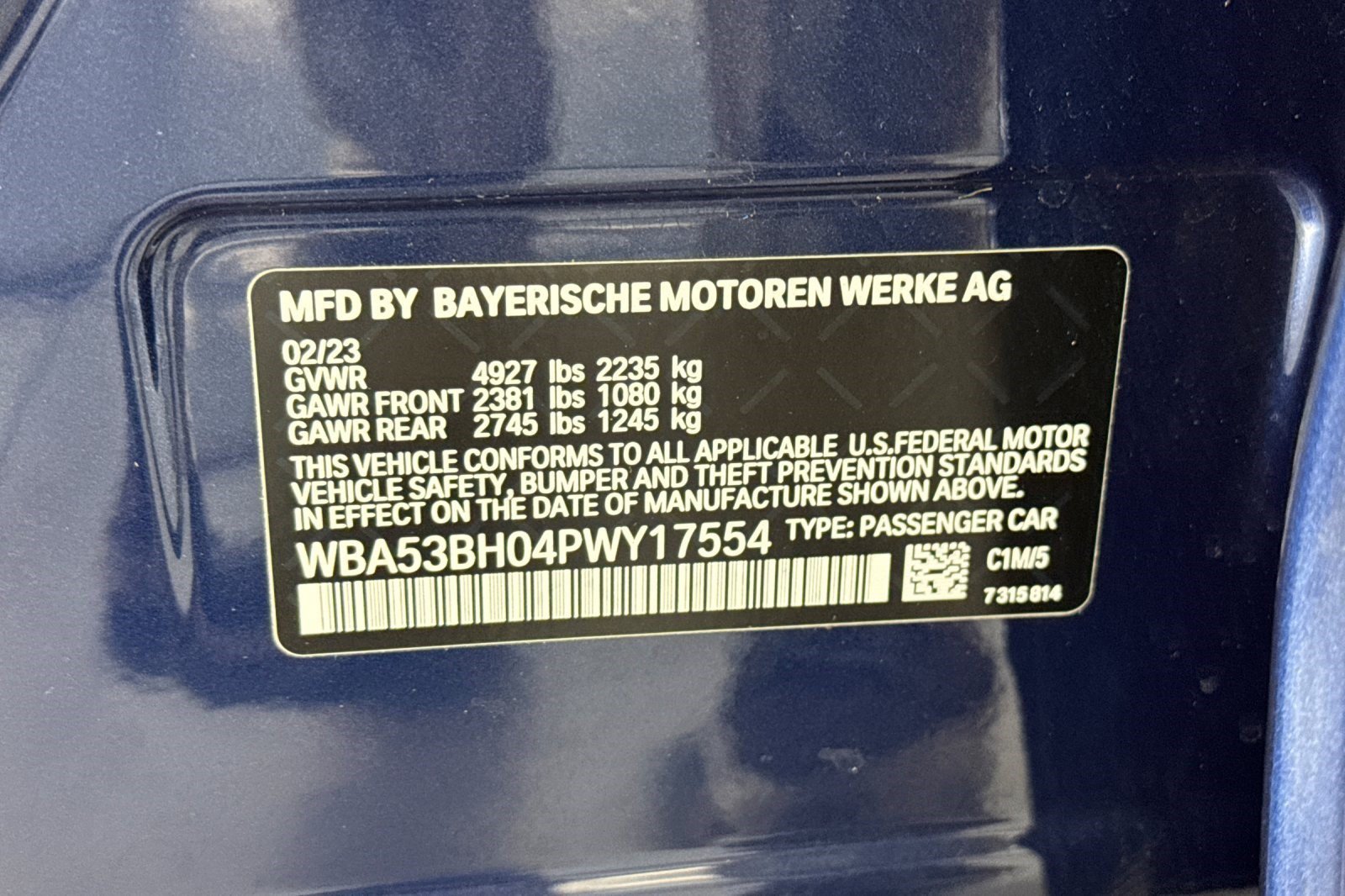 Certified 2023 BMW 530i w/ Convenience Package RWD image 26