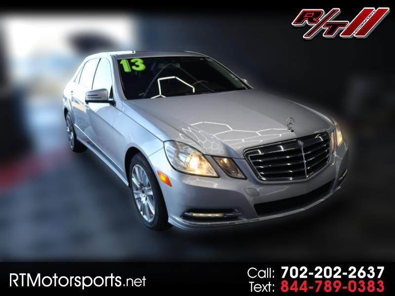 Used 2013 Mercedes-Benz E 350 4MATIC Sedan