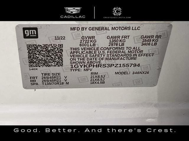 Certified 2023 Cadillac XT6 Sport w/ Platinum Package AWD/4WD image 36