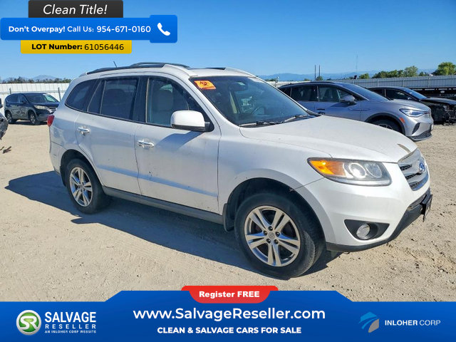 Used 2012 Hyundai Santa Fe Limited AWD/4WD image 5